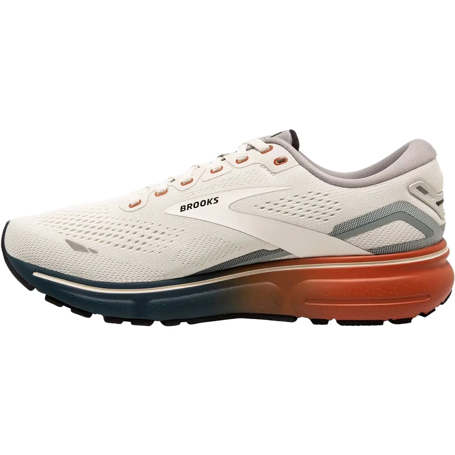 Men's Brooks Ghost 15 Onyx/Blue/Bombay Mesh