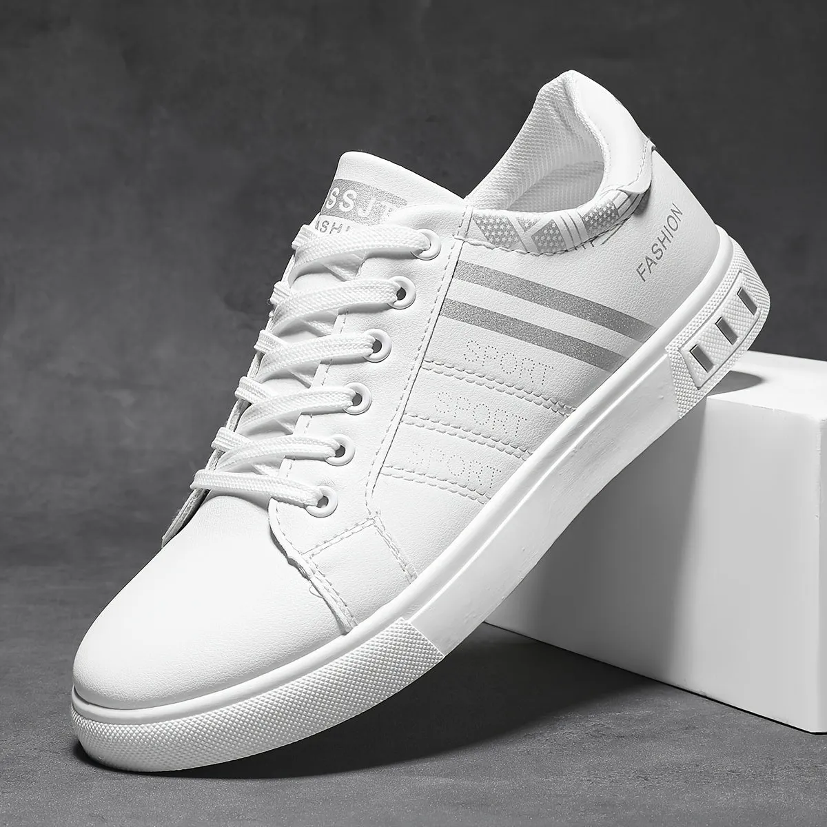 Mens NonSlip Skateboard Sneakers for Outdoors