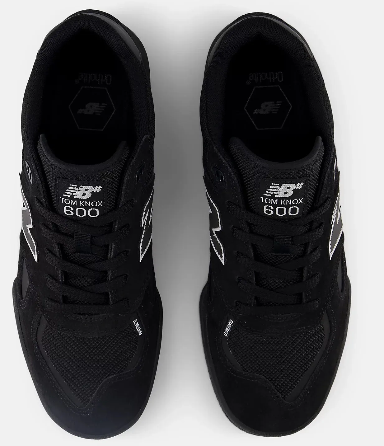 New Balance - Numeric Tom Knox 600 Shoes | Black White Gum