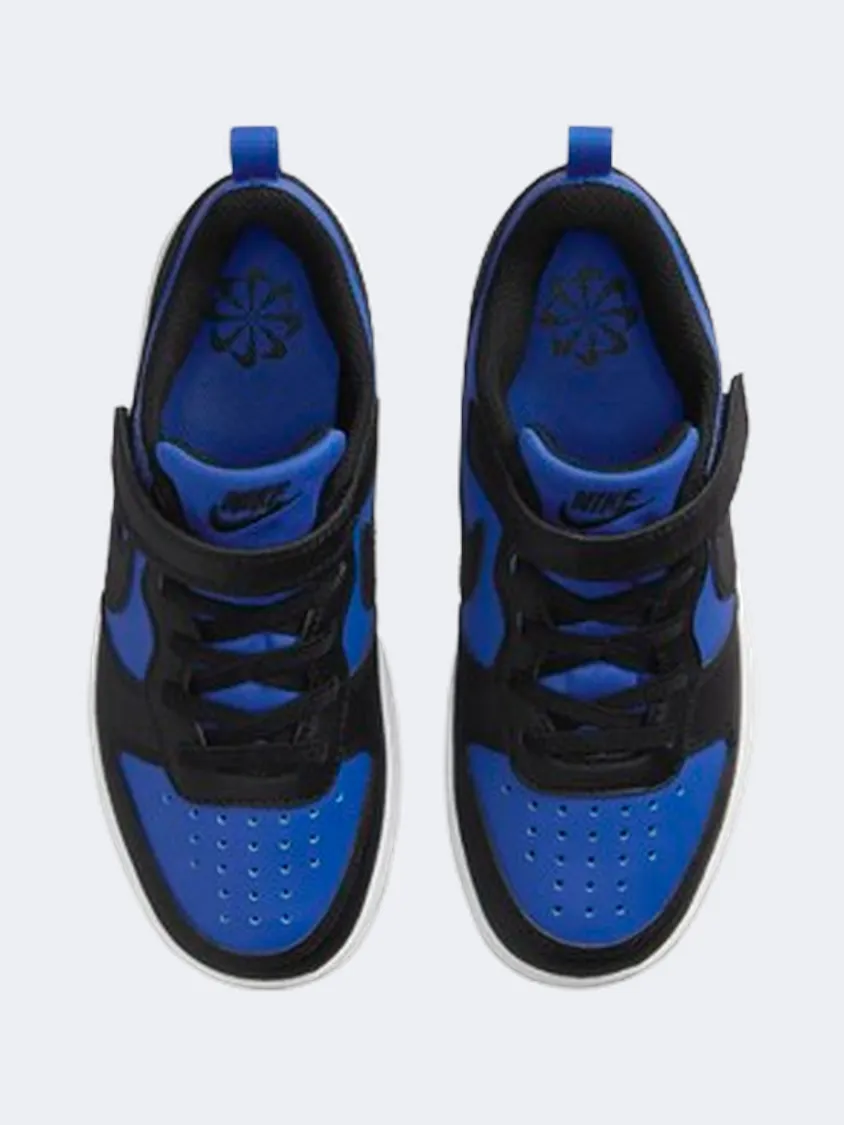 Nike Court Borough Recraft Ps-Boys Lifestyle Shoes Game Royal/Black