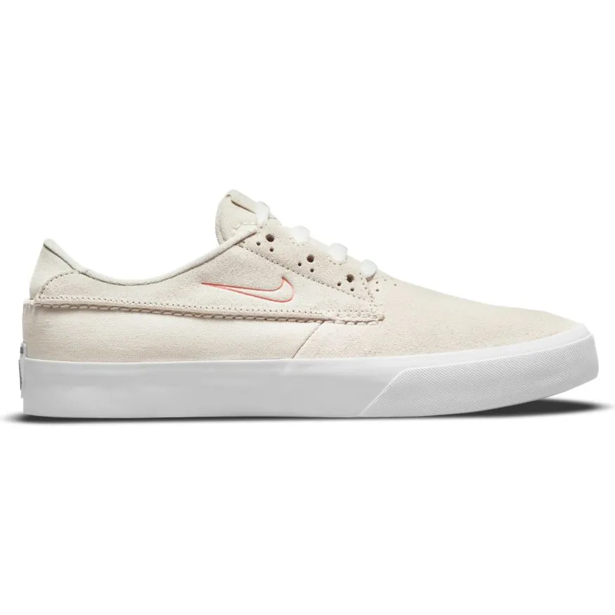 Nike SB Shane Skate Shoes - Summit White/Pink Salt-Summit White