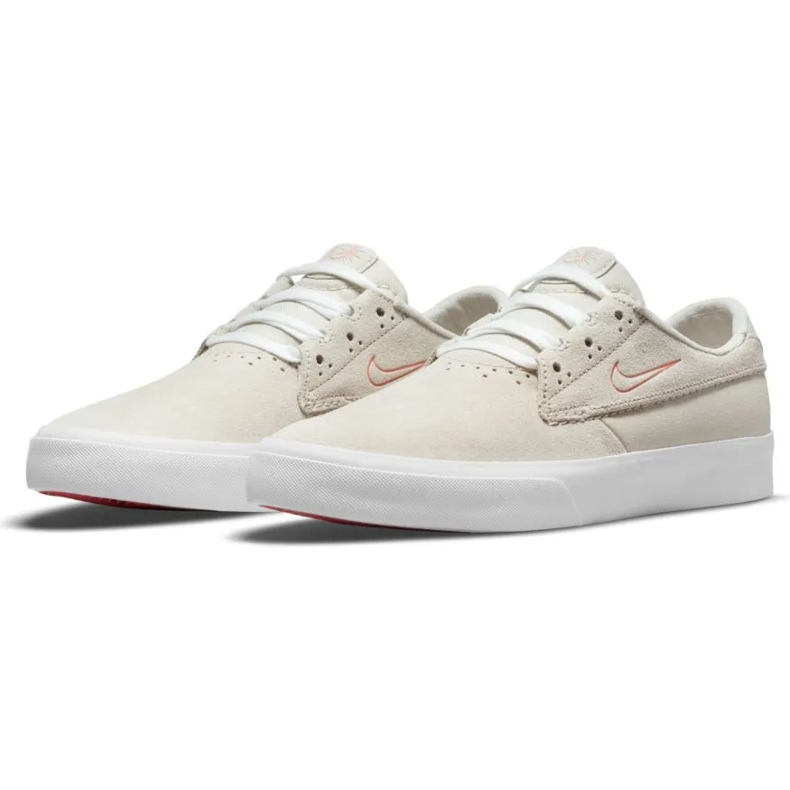 Nike SB Shane Skate Shoes - Summit White/Pink Salt-Summit White