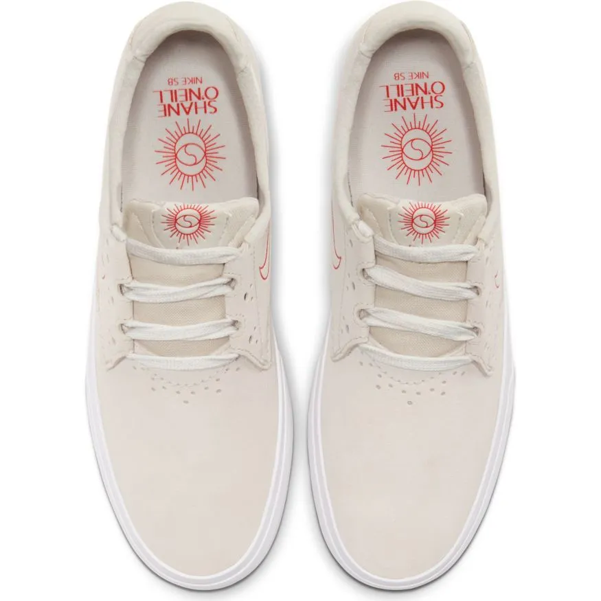 Nike SB Shane Skate Shoes - Summit White/University Red-White