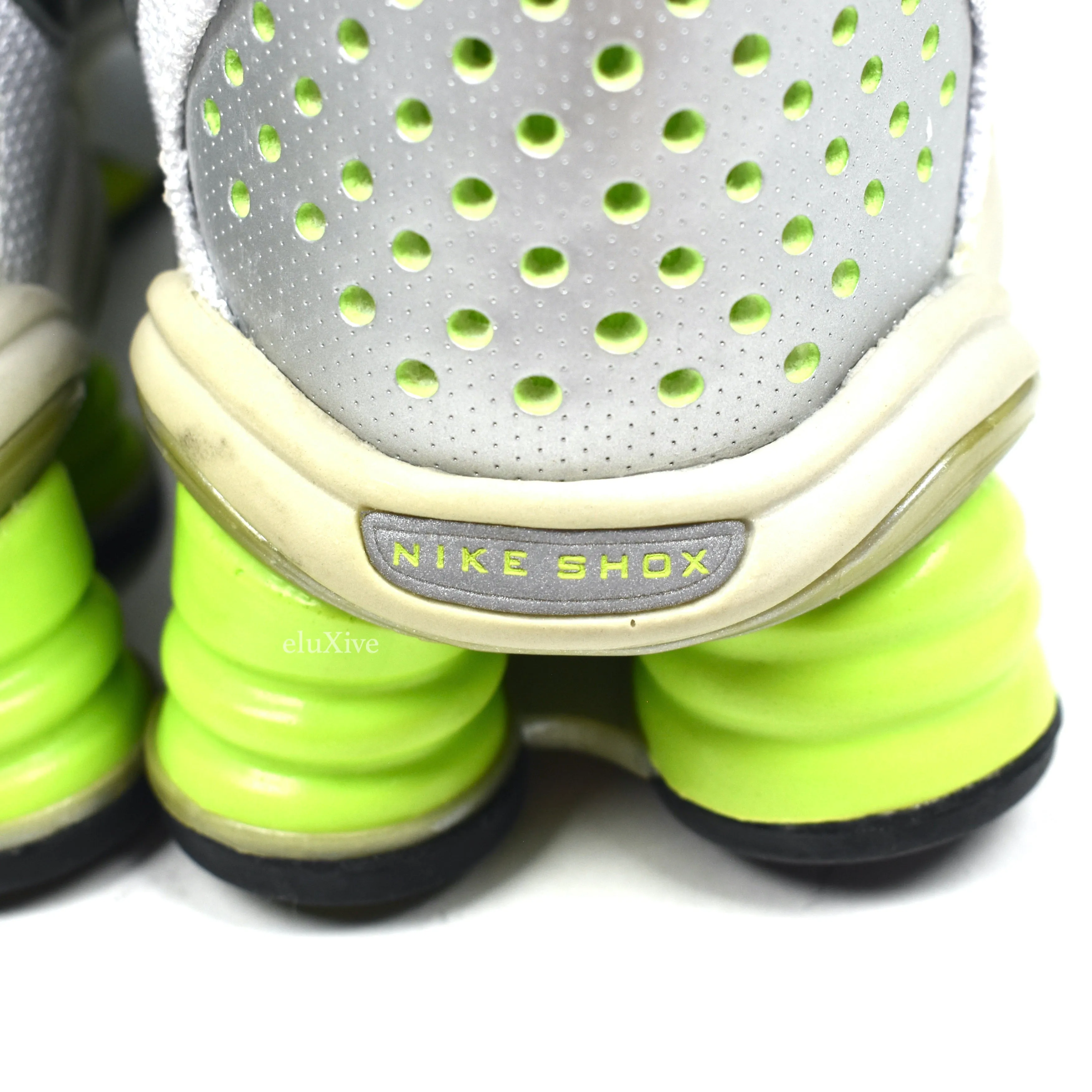 Nike - Shox Cognescenti White / Silver / Lime Green (2006)