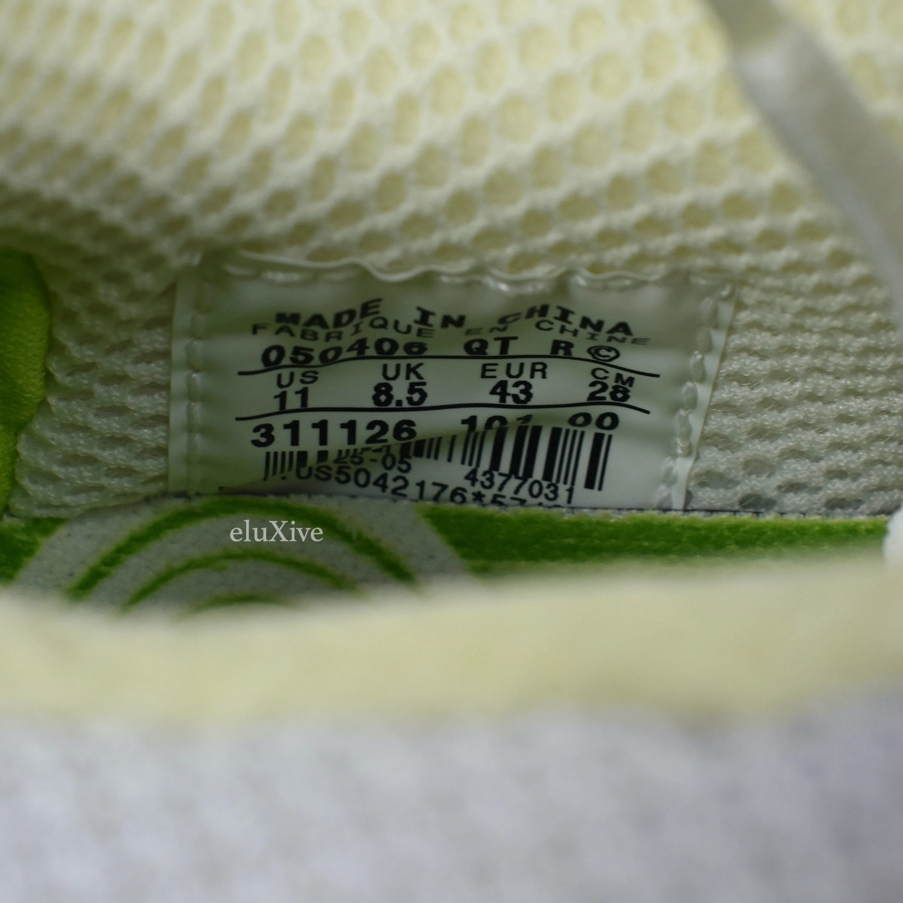 Nike - Shox Cognescenti White / Silver / Lime Green (2006)