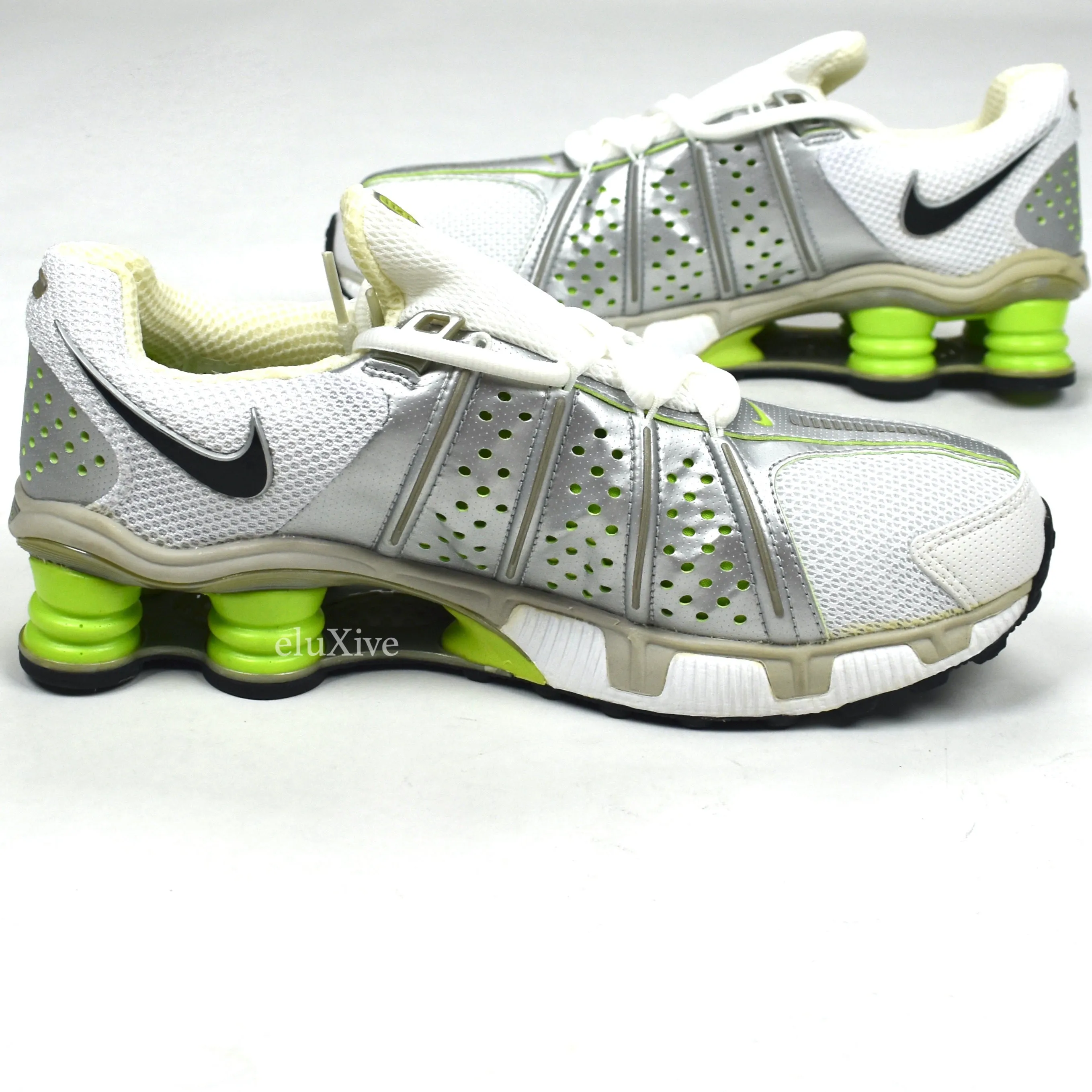 Nike - Shox Cognescenti White / Silver / Lime Green (2006)