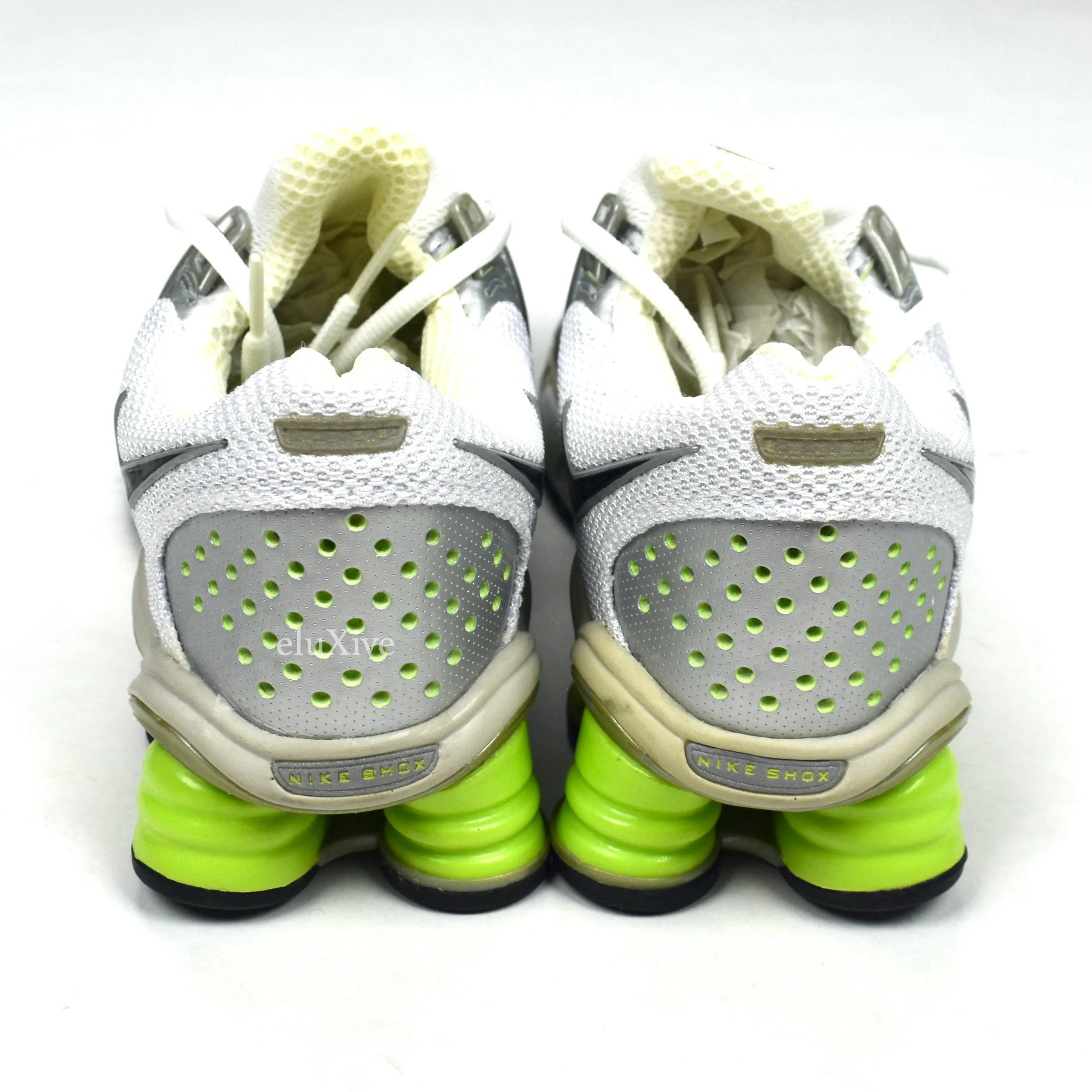 Nike - Shox Cognescenti White / Silver / Lime Green (2006)