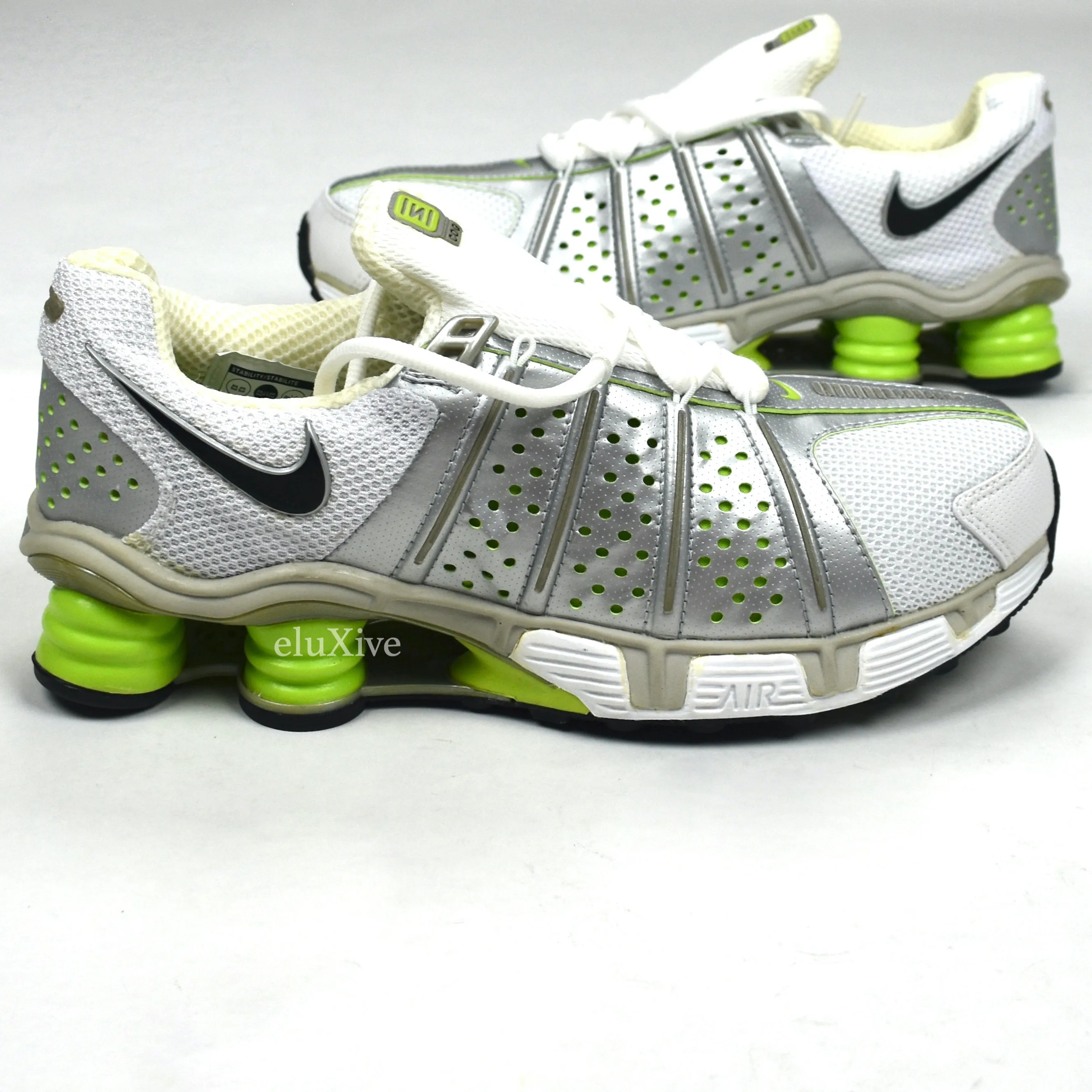 Nike - Shox Cognescenti White / Silver / Lime Green (2006)