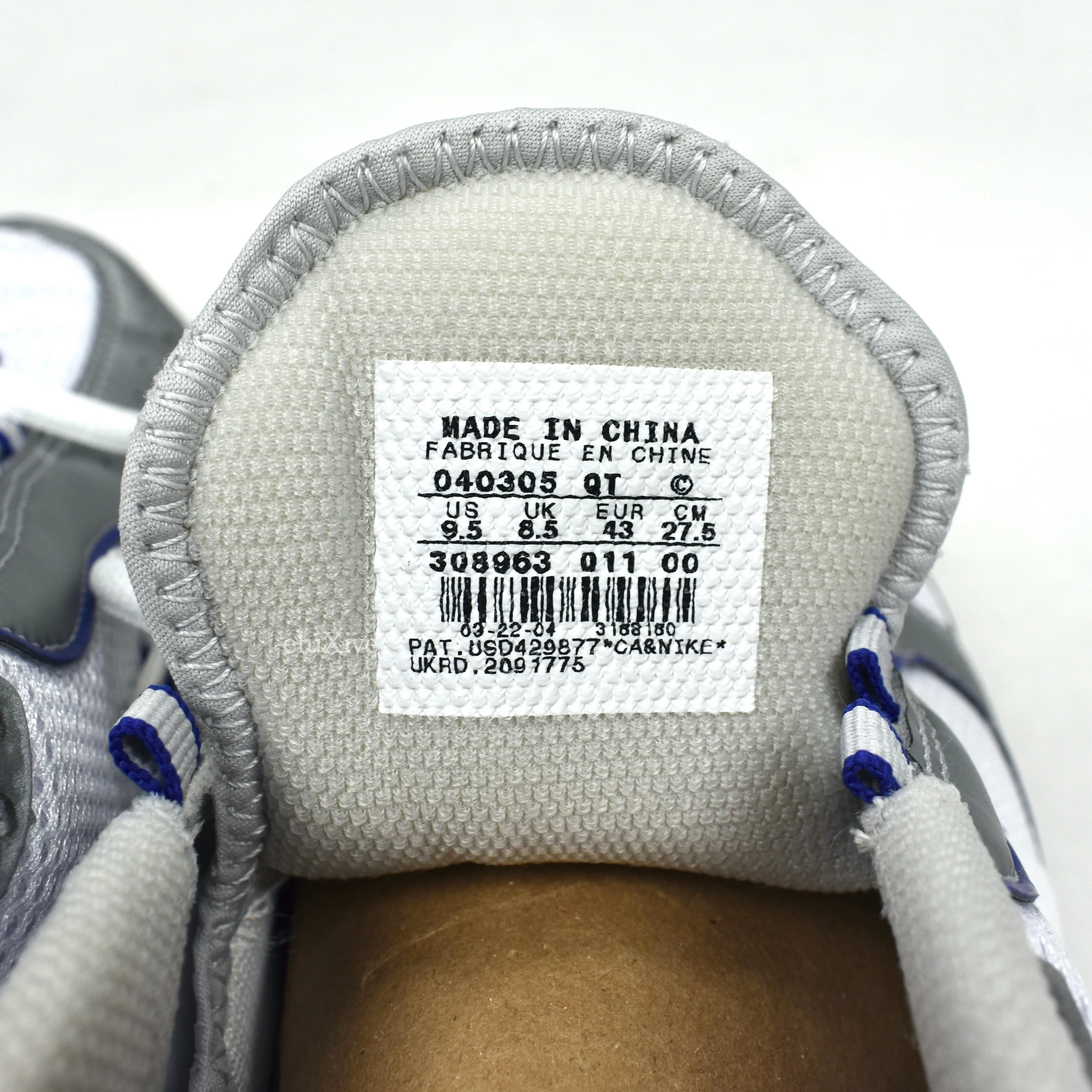 Nike - Shox Monster Metallic Silver / Sport Royal Blue (2004)