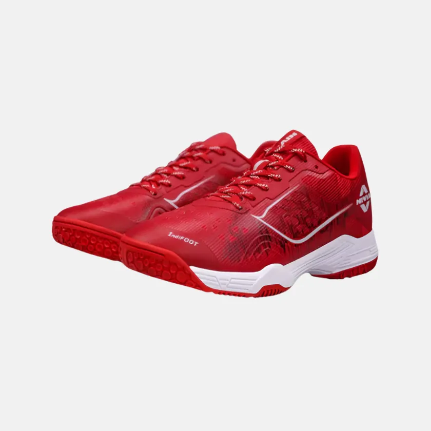 Nivia HY-Court 3.0 Men's Badminton Shoes -Red