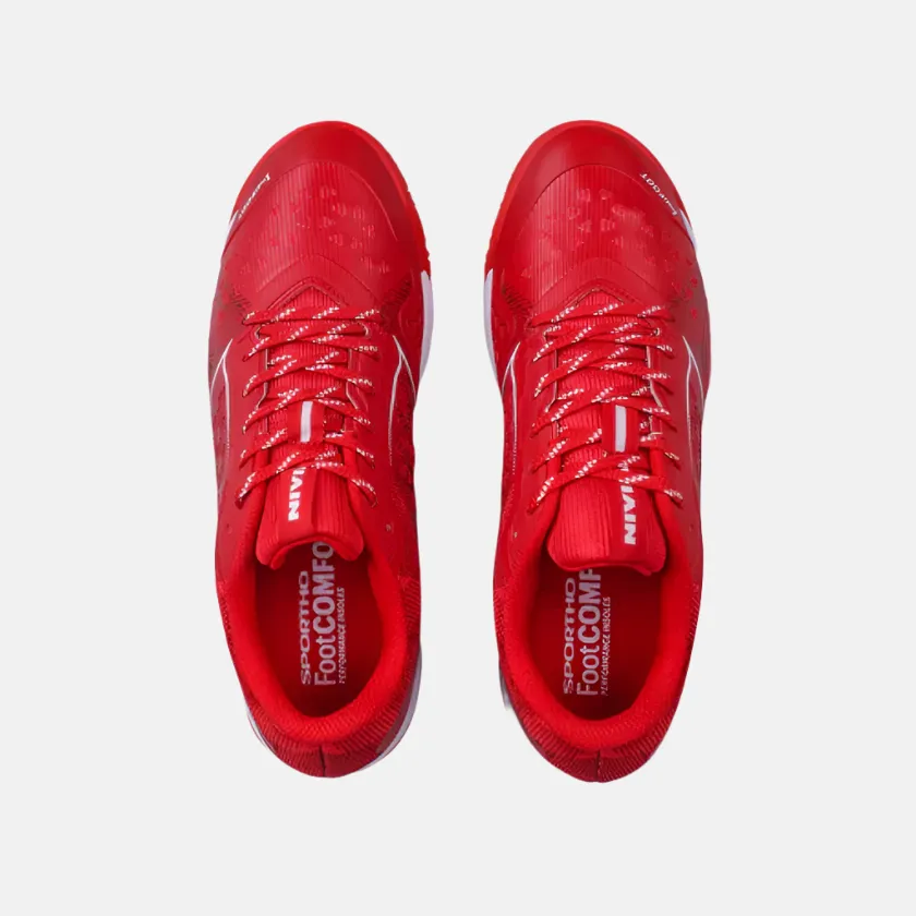 Nivia HY-Court 3.0 Men's Badminton Shoes -Red