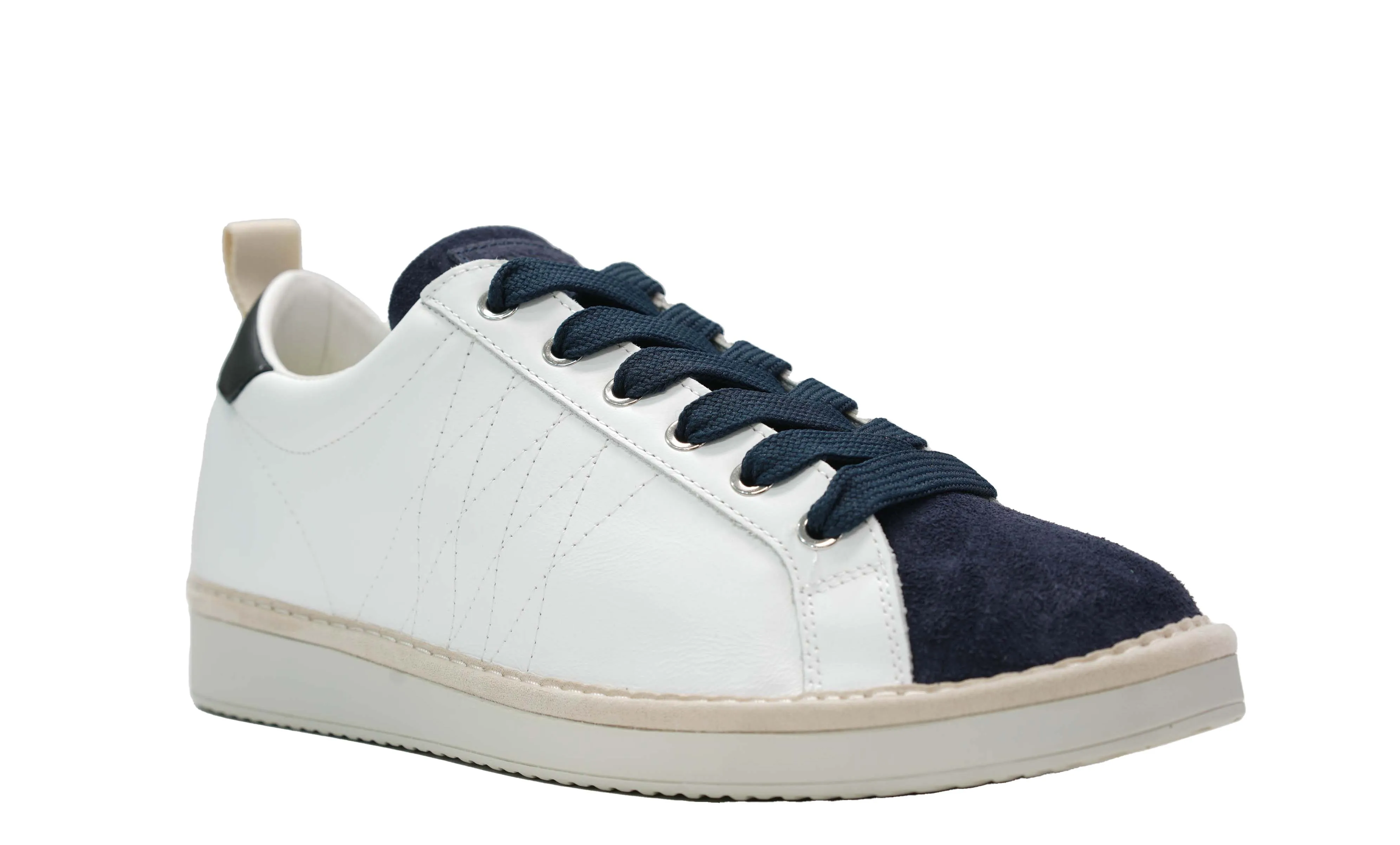 Panchic Men's White & Blue Sneaker M1600 30% OFF