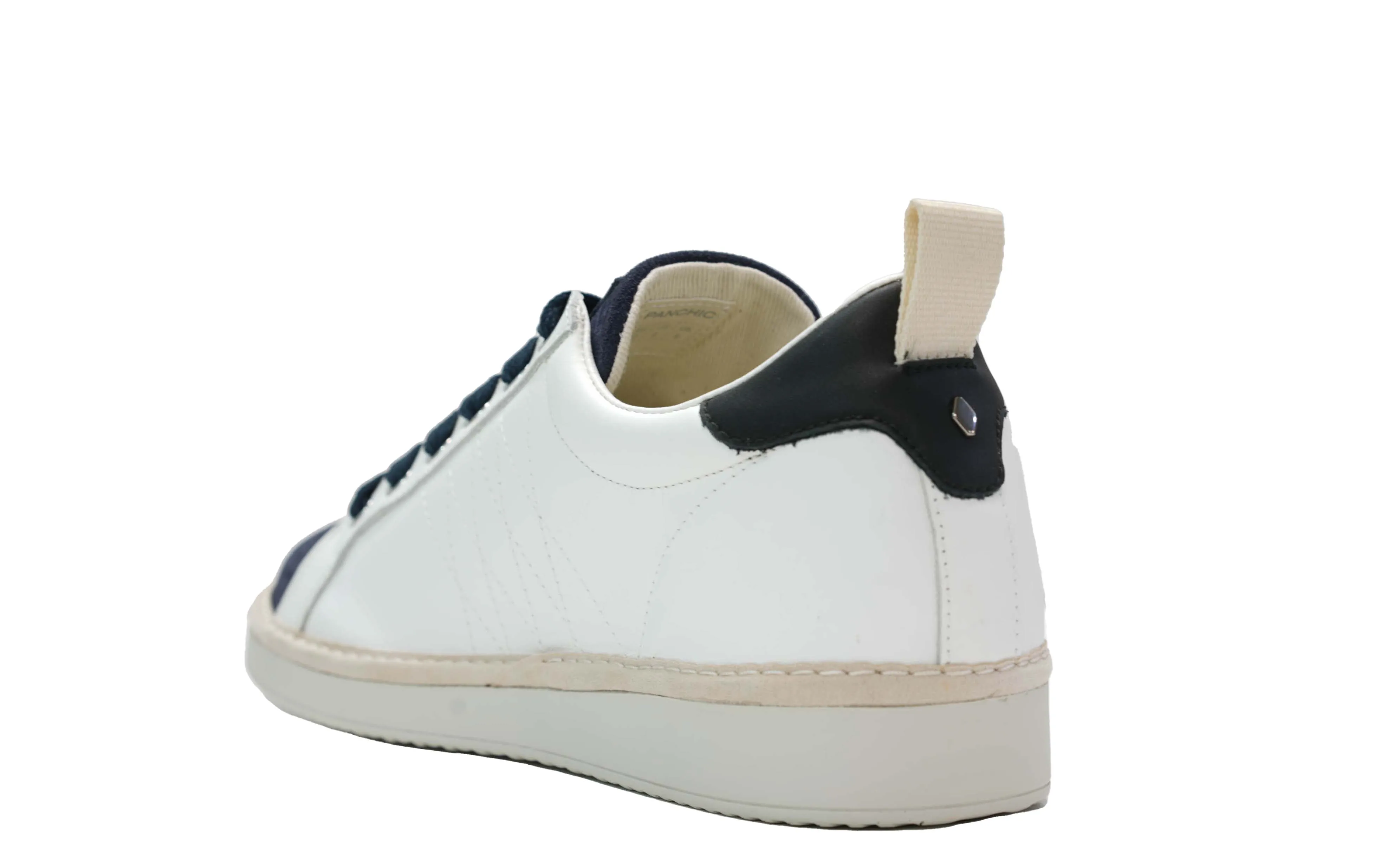 Panchic Men's White & Blue Sneaker M1600 30% OFF
