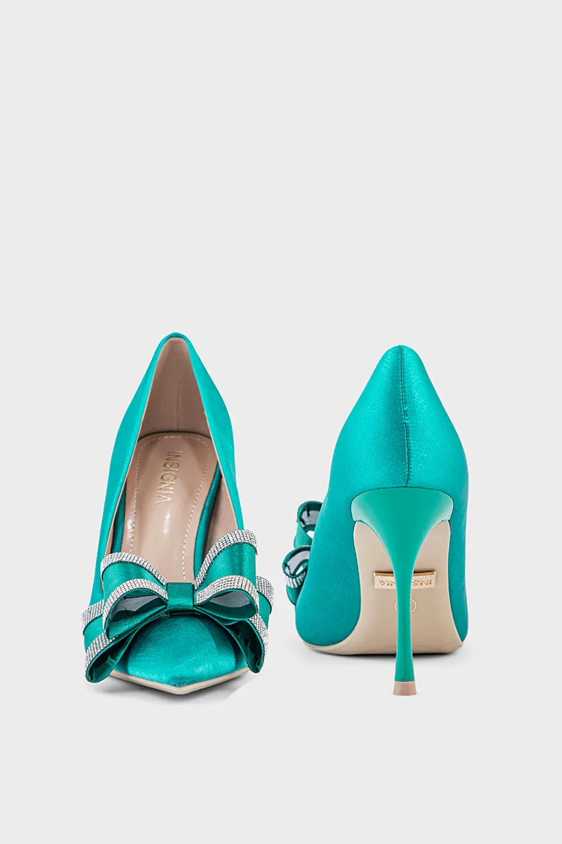 Party Wear Court Shoes IP5007-Green