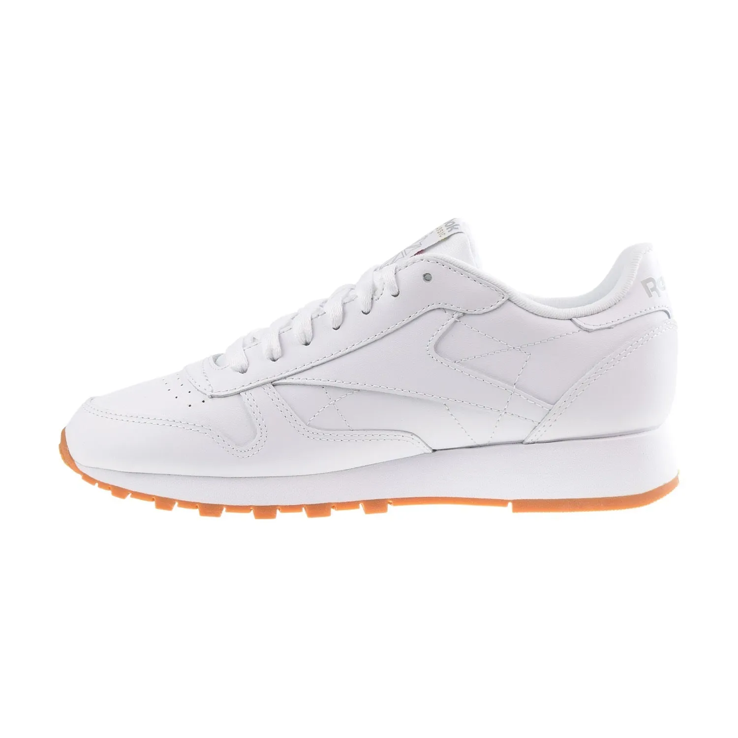 Reebok Classic Leather Men's Shoes Footwear White-Gum
