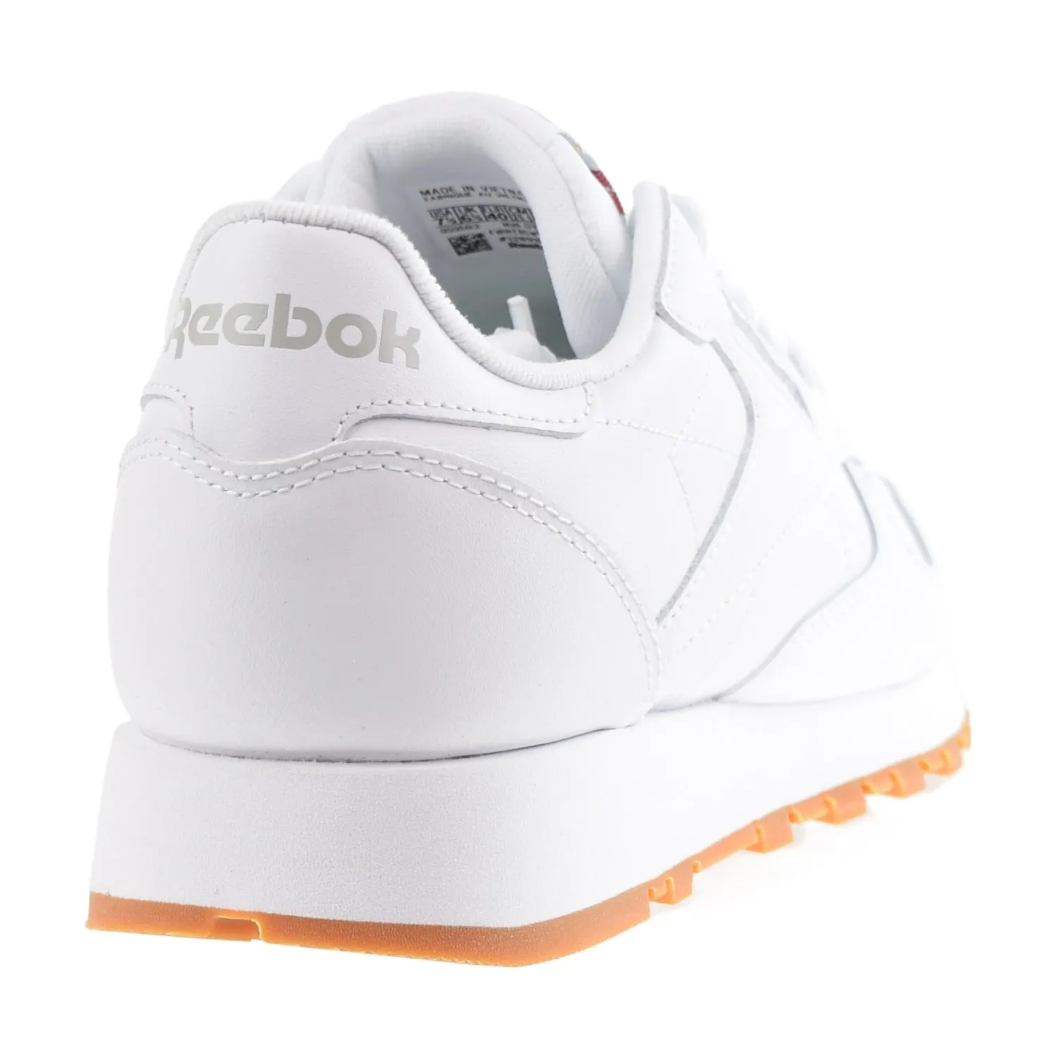 Reebok Classic Leather Men's Shoes Footwear White-Gum