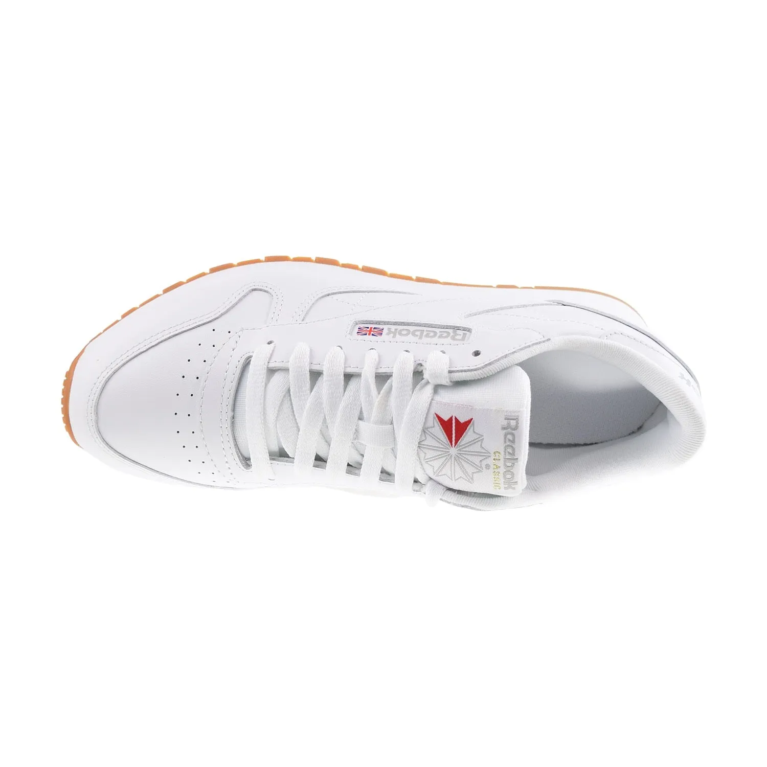 Reebok Classic Leather Men's Shoes Footwear White-Gum
