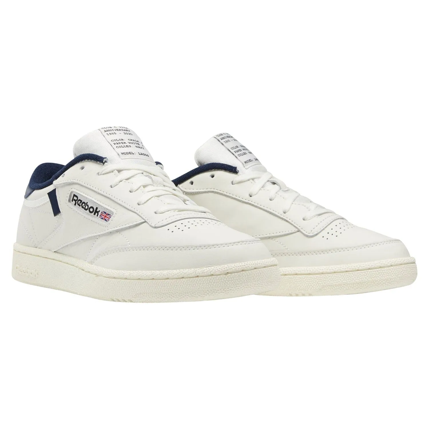 Reebok Classics Club C 1985 Shoes - Chalk & Navy