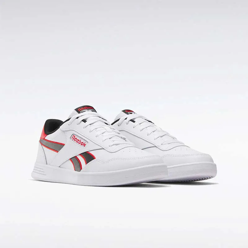.REEBOK COURT ADVANCE - WHITE/BLACK/RED - (100202579) - RWR - R1L5