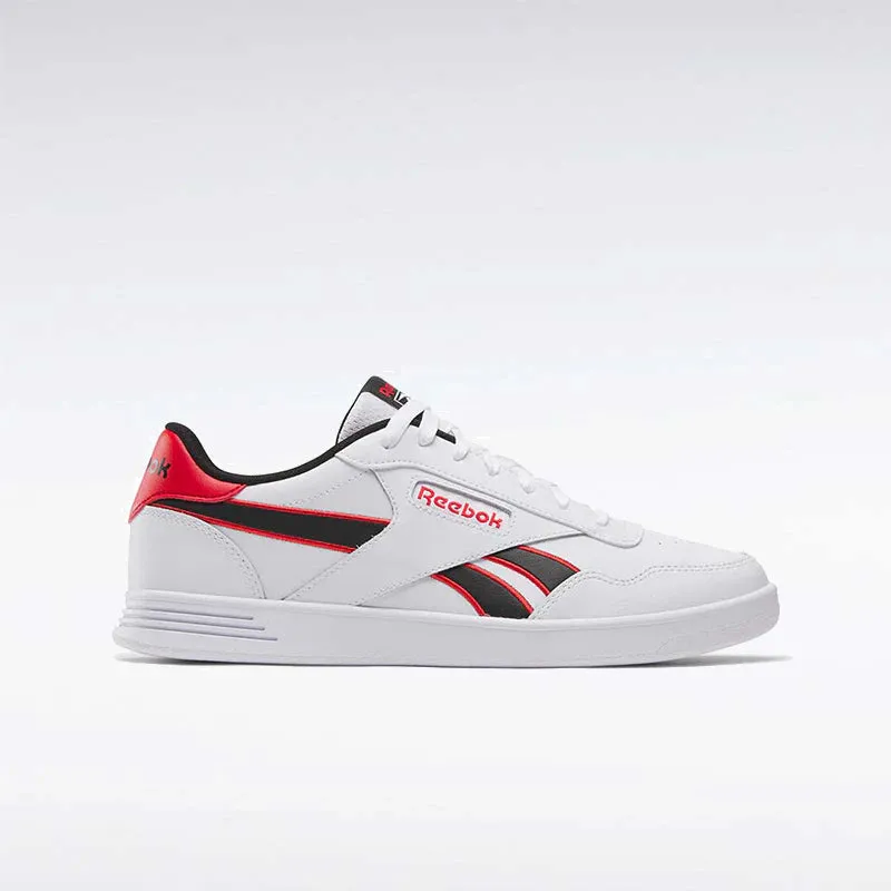 .REEBOK COURT ADVANCE - WHITE/BLACK/RED - (100202579) - RWR - R1L5