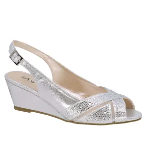 Shoe Max Spring/Summer-2025-S25-Isabel 01 Taxi-Leather Shoes-Silver