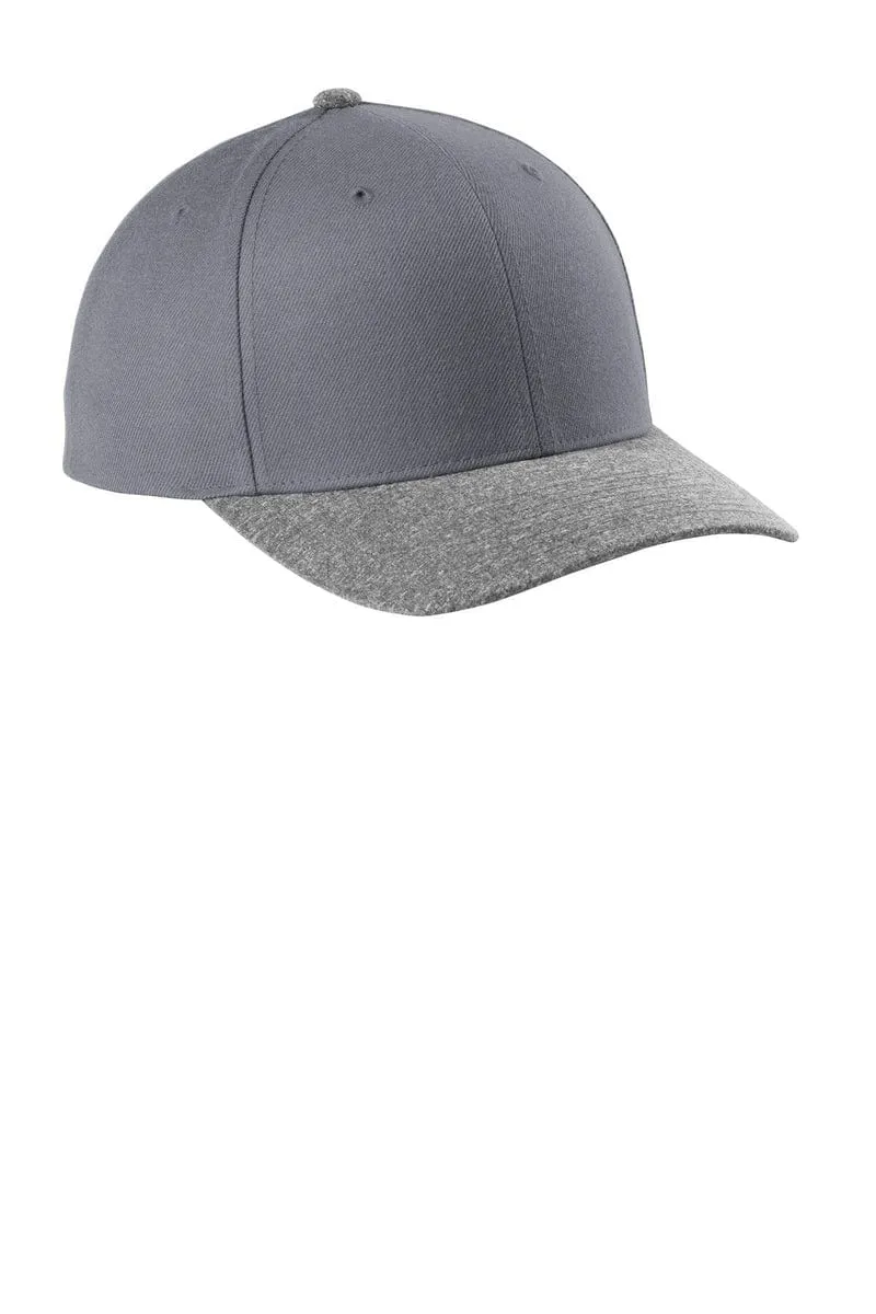 Sport-Tek STC43: Yupoong Curve Bill Snapback Cap