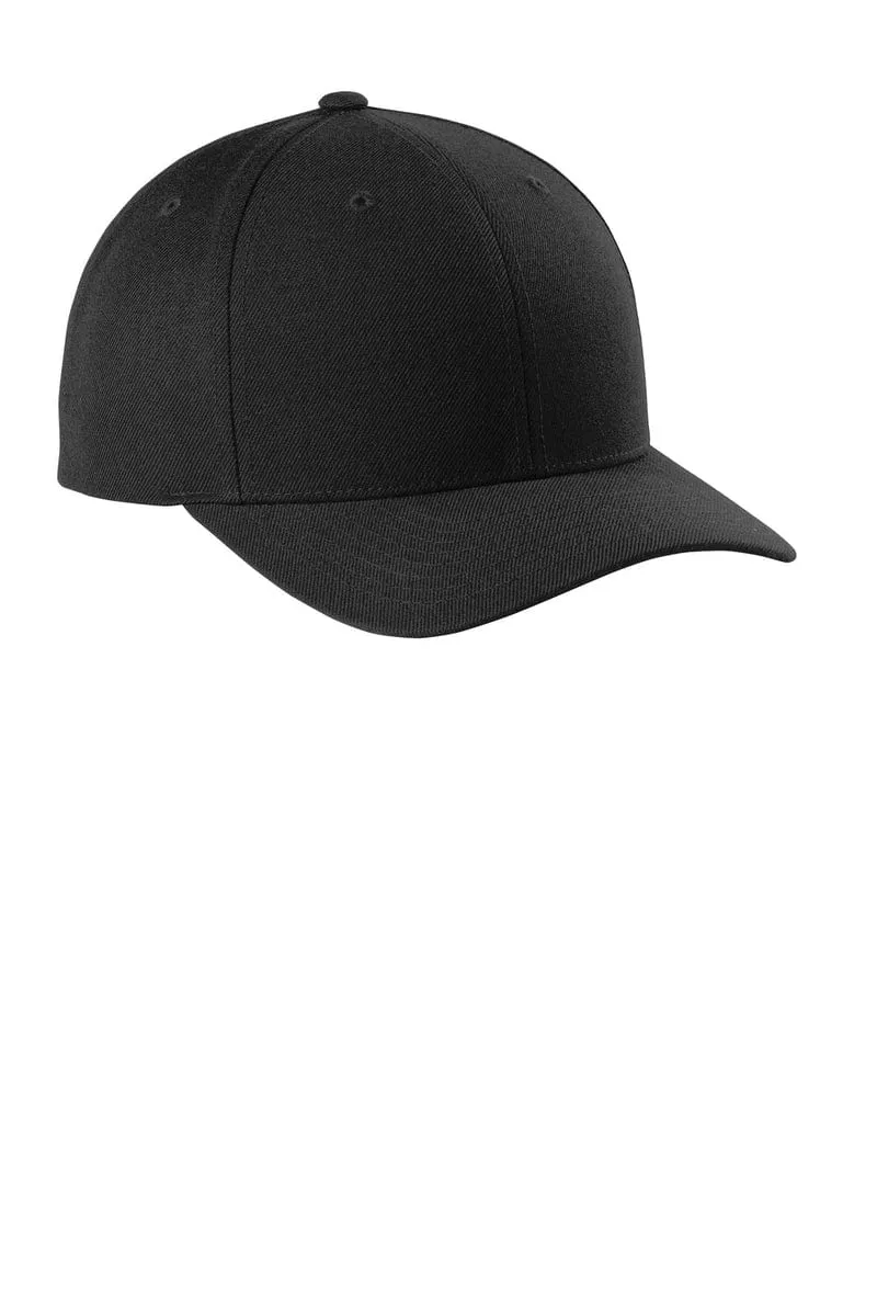 Sport-Tek STC43: Yupoong Curve Bill Snapback Cap