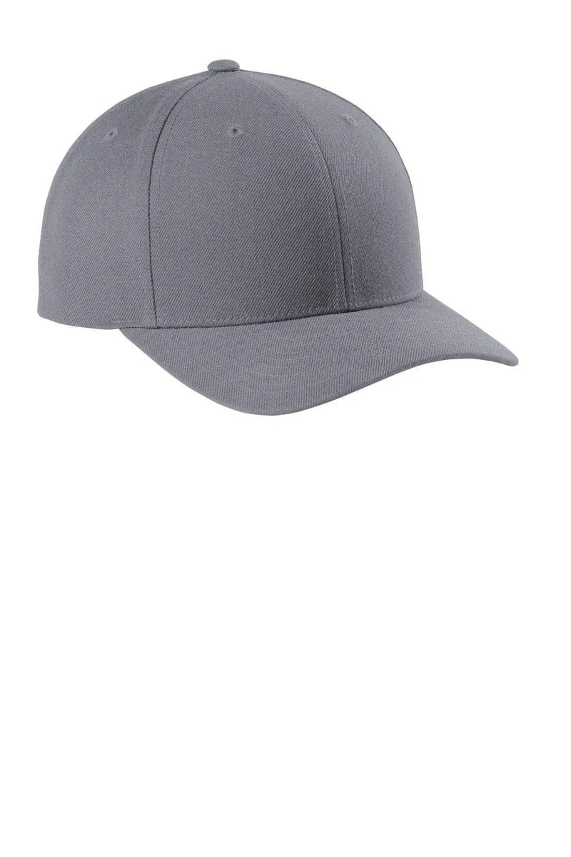 Sport-Tek STC43: Yupoong Curve Bill Snapback Cap