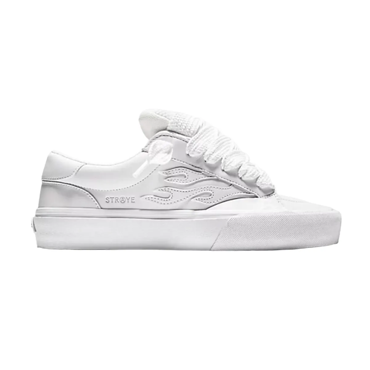 STRAYE Logan Puff White Sneakers