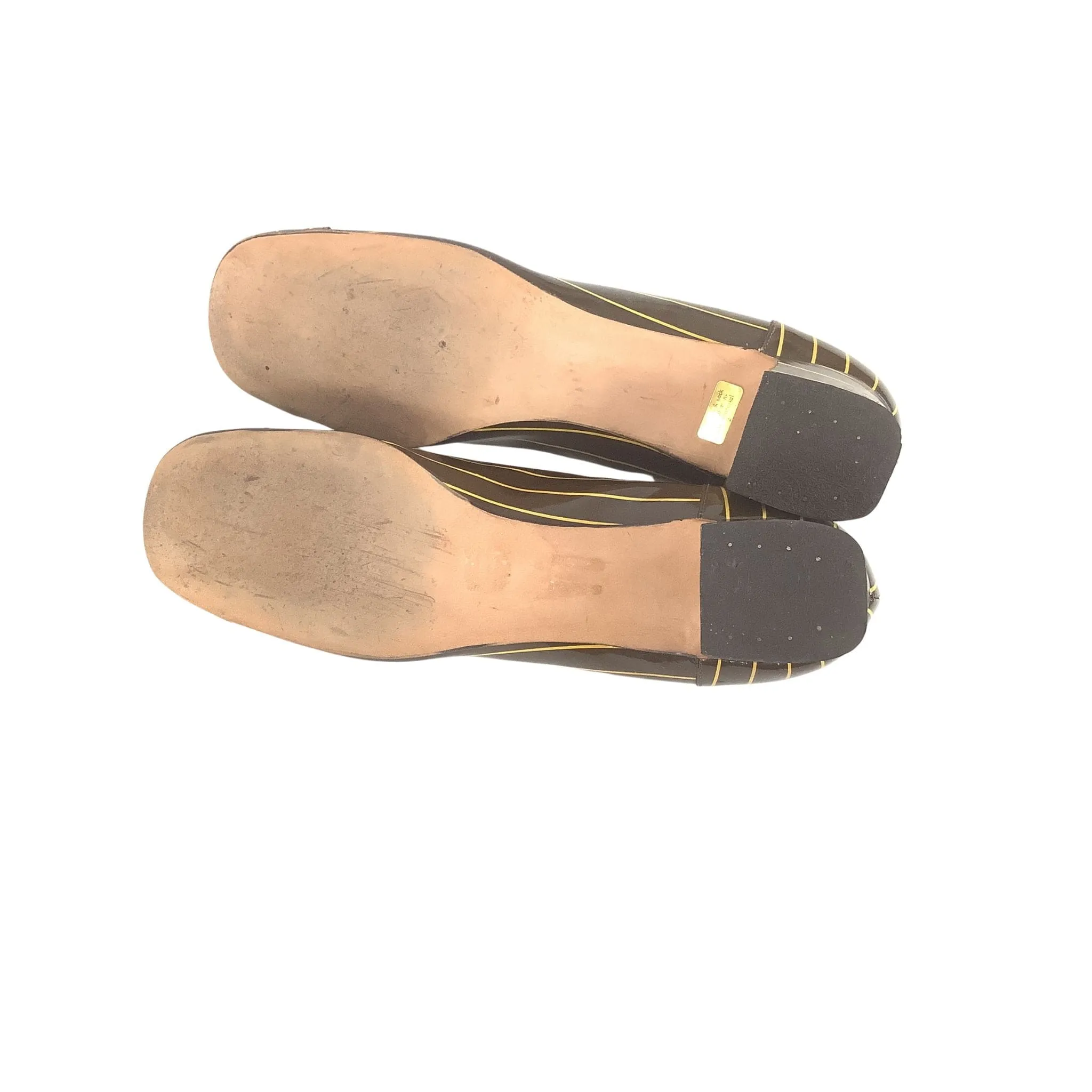 Striped 1960s Heels