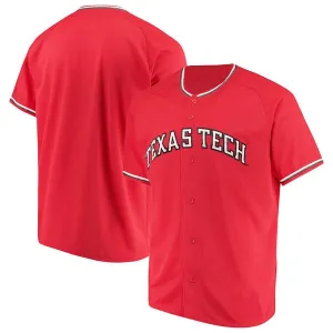 Texas Tech Red Raiders Customizable College Baseball Jersey - 2 Styles Available