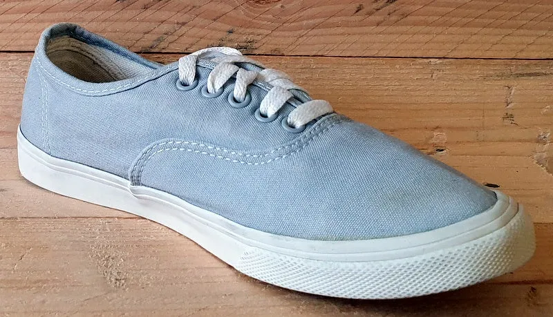 Vans Off The Wall Low Canvas Trainers TCQ0 Grey/Gum Sole UK4/US6.5/EU36.5