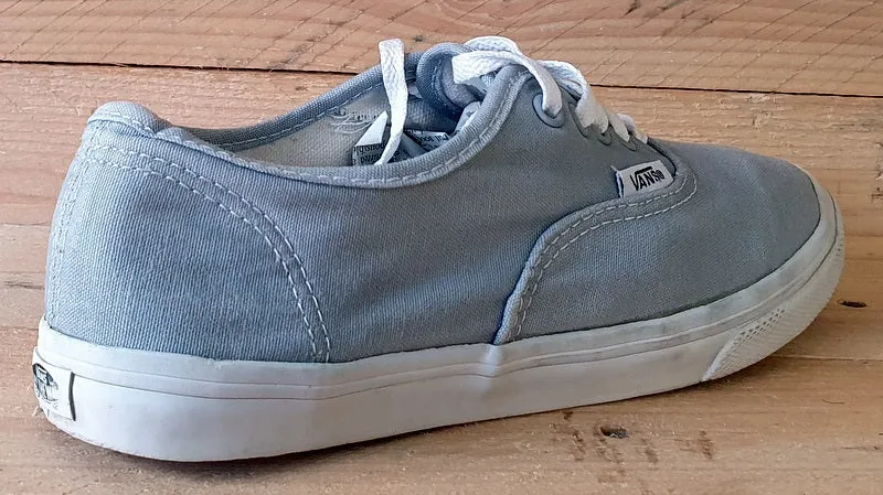 Vans Off The Wall Low Canvas Trainers TCQ0 Grey/Gum Sole UK4/US6.5/EU36.5