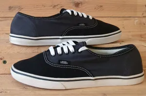 Vans Off The Wall Low Canvas Trainers UK6/US8.5/EU39 TB9C Black/White