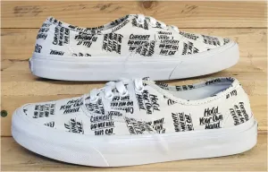 Vans Old Skool Canvas Low Trainers 721454 White/Black UK5/US7.5/EU38