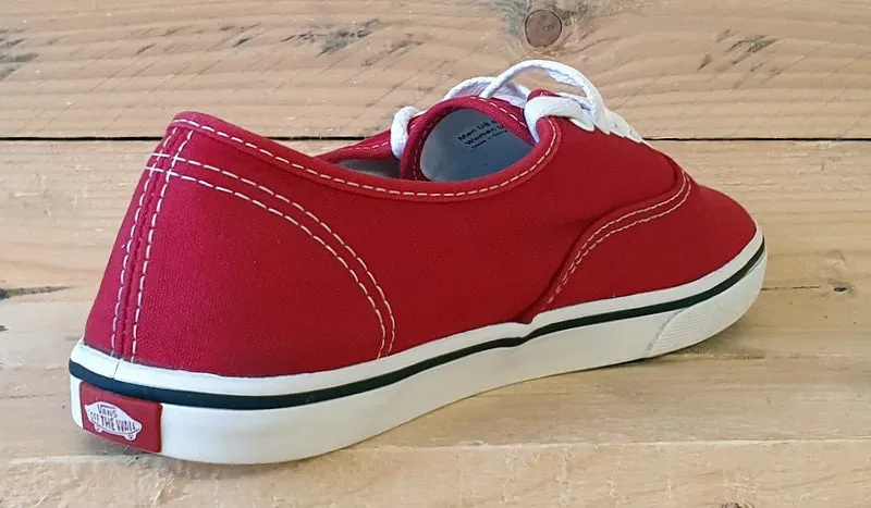 Vans Old Skool Low Canvas Trainers UK5.5/US7.5/EU38.5 T375 Red/White/Gum