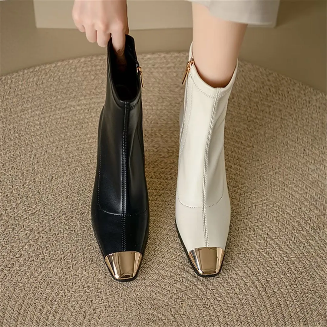 Veltique Elegance Slip Boots