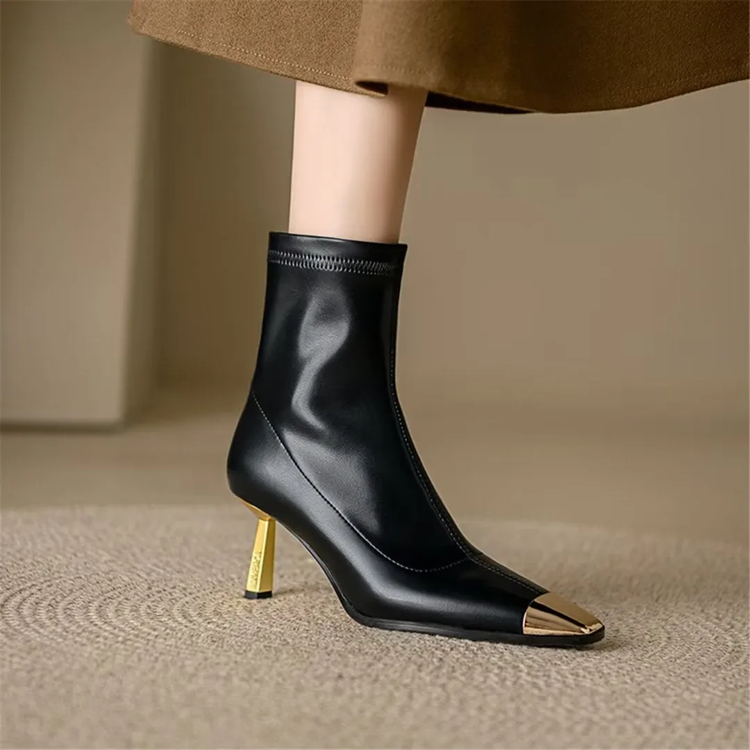 Veltique Elegance Slip Boots