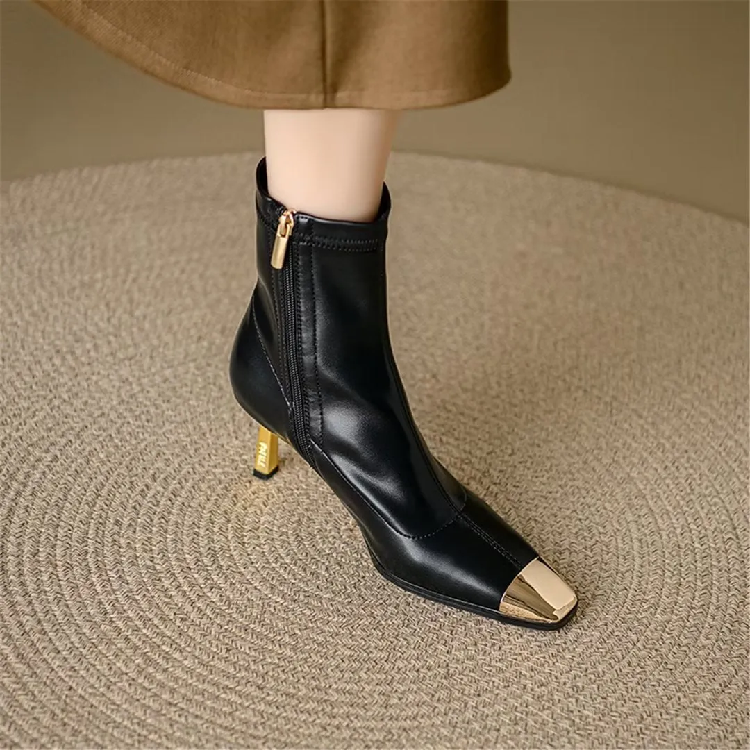Veltique Elegance Slip Boots