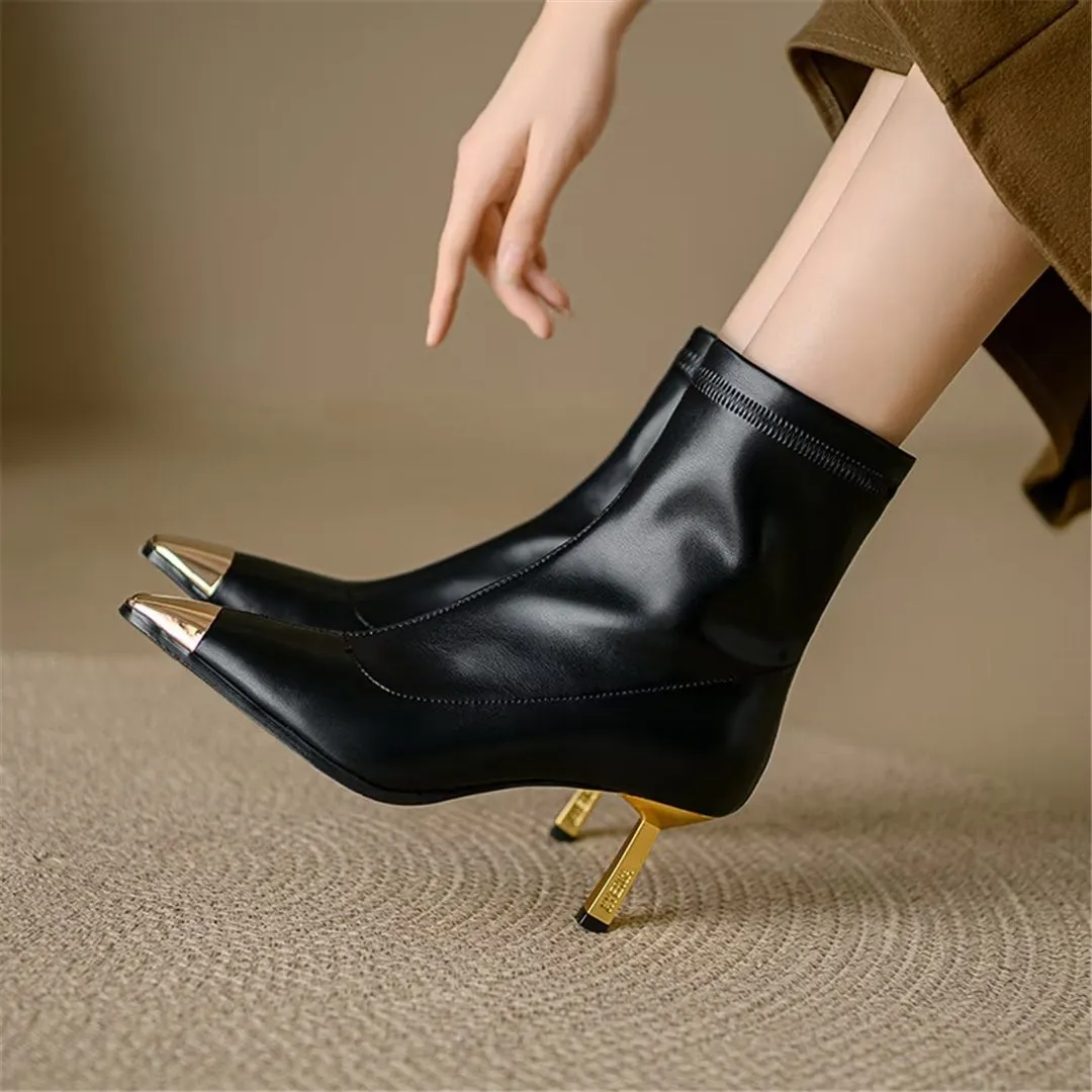 Veltique Elegance Slip Boots