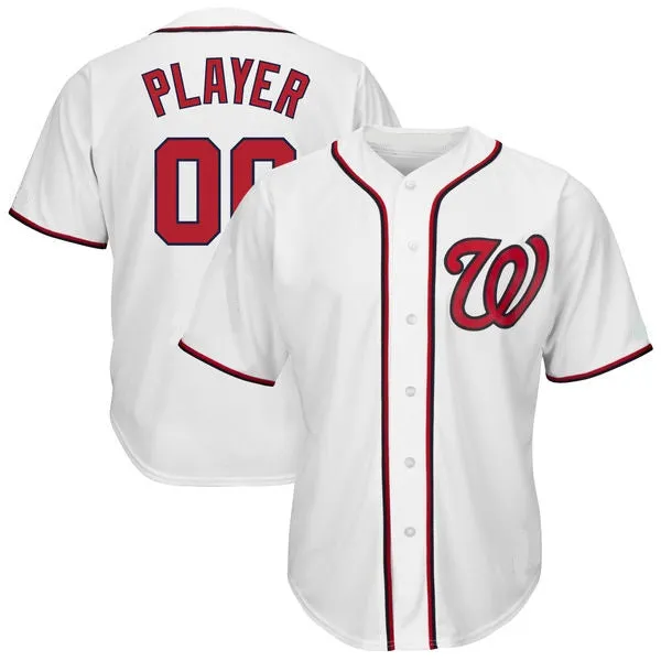 Washington Nationals Customizable Baseball Jersey - 2 Styles Available