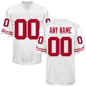 Wisconsin Badgers Style Customizable Football Jersey